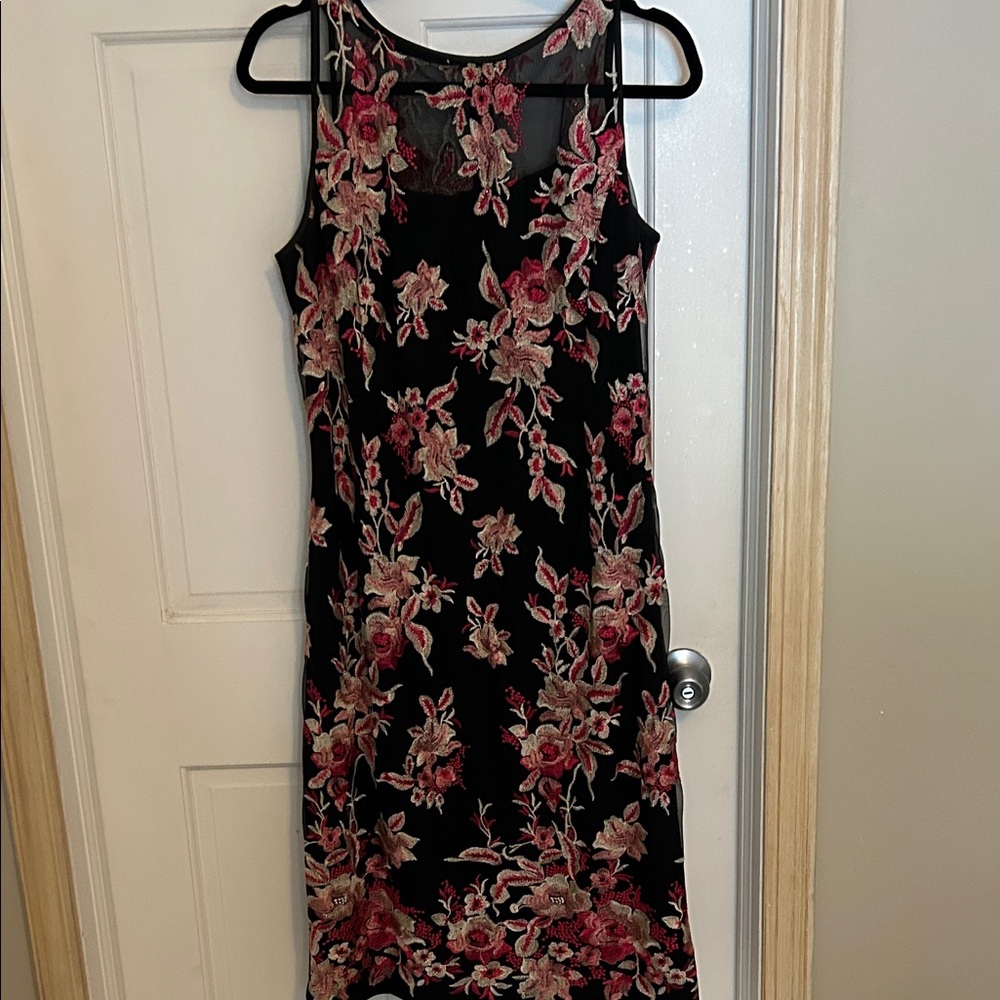 White House Black Market floral dress.
